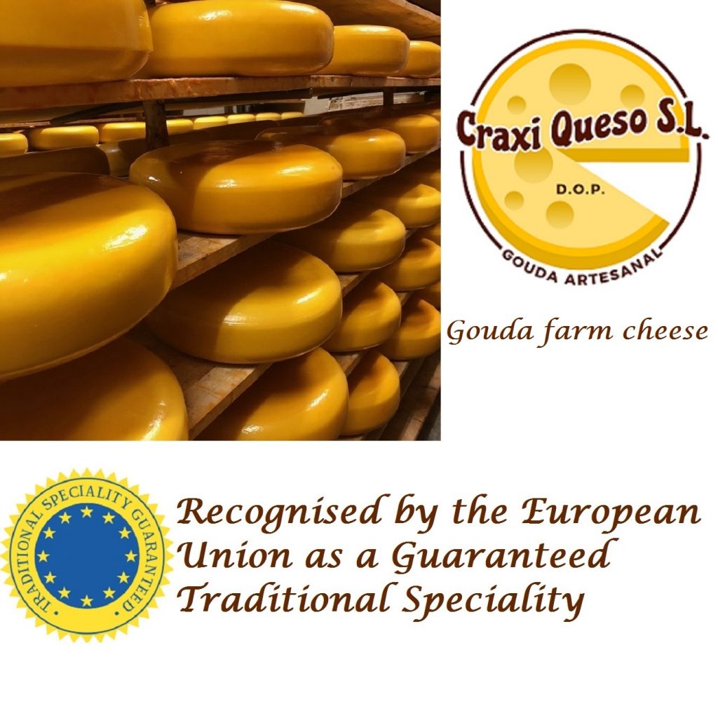 About Craxi Cheese, Dutch Gouda 48+ farm cheese