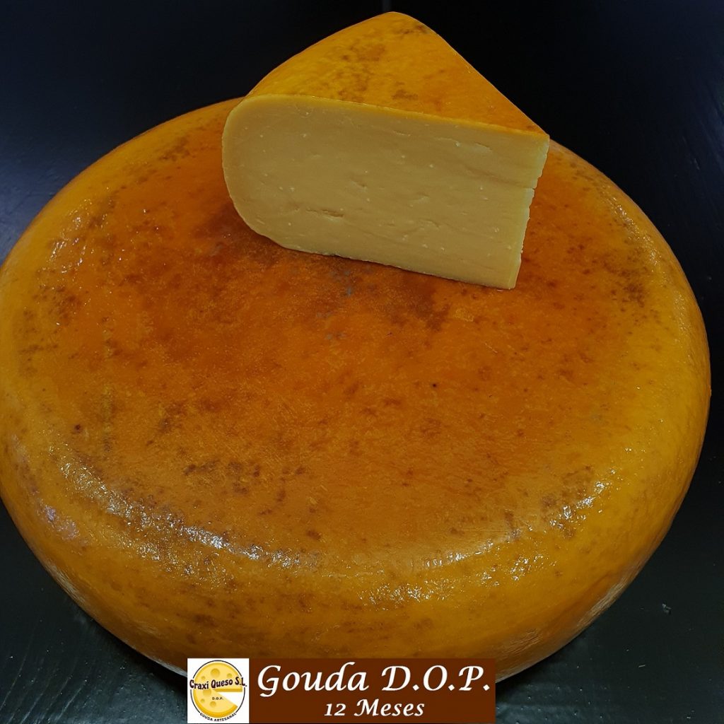 Queso añejo de 1 año, queso Gouda artesano holandés madurado durante 12 meses - Queso Gouda añejo madurado naturalmente elaborado con leche cruda de vaca