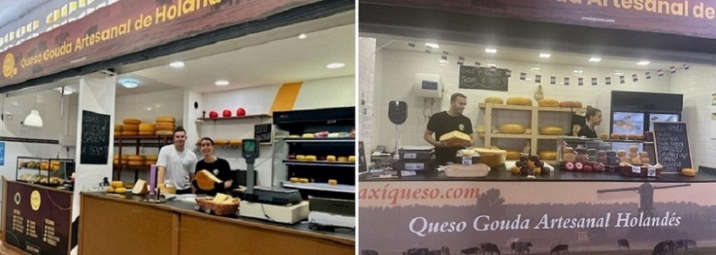 Tienda de quesos cerca de mi en Málaga. Queso Gouda holandés artesanal de vaca. Comprar queso online, envíos a toda la Península