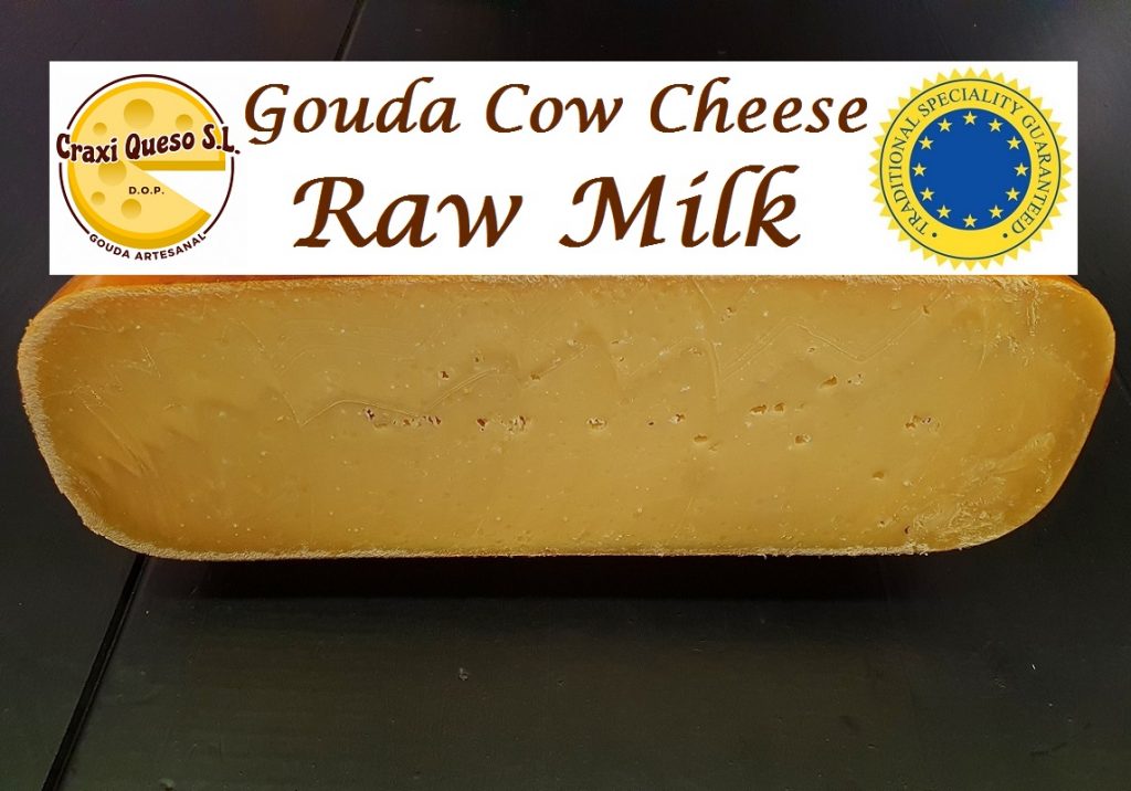 Artisan cow's milk cheeses. Craxi cow's milk cheeses made with raw milk