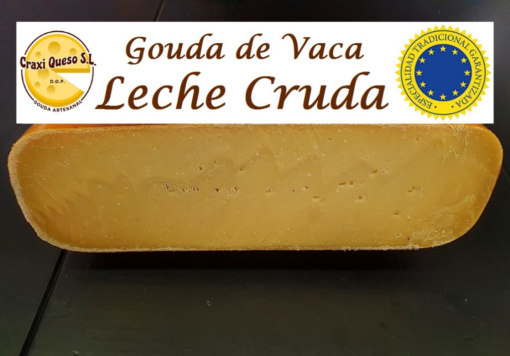 Quesos artesanales de leche de vaca. Quesos Craxi de leche de vaca elaborados con leche cruda