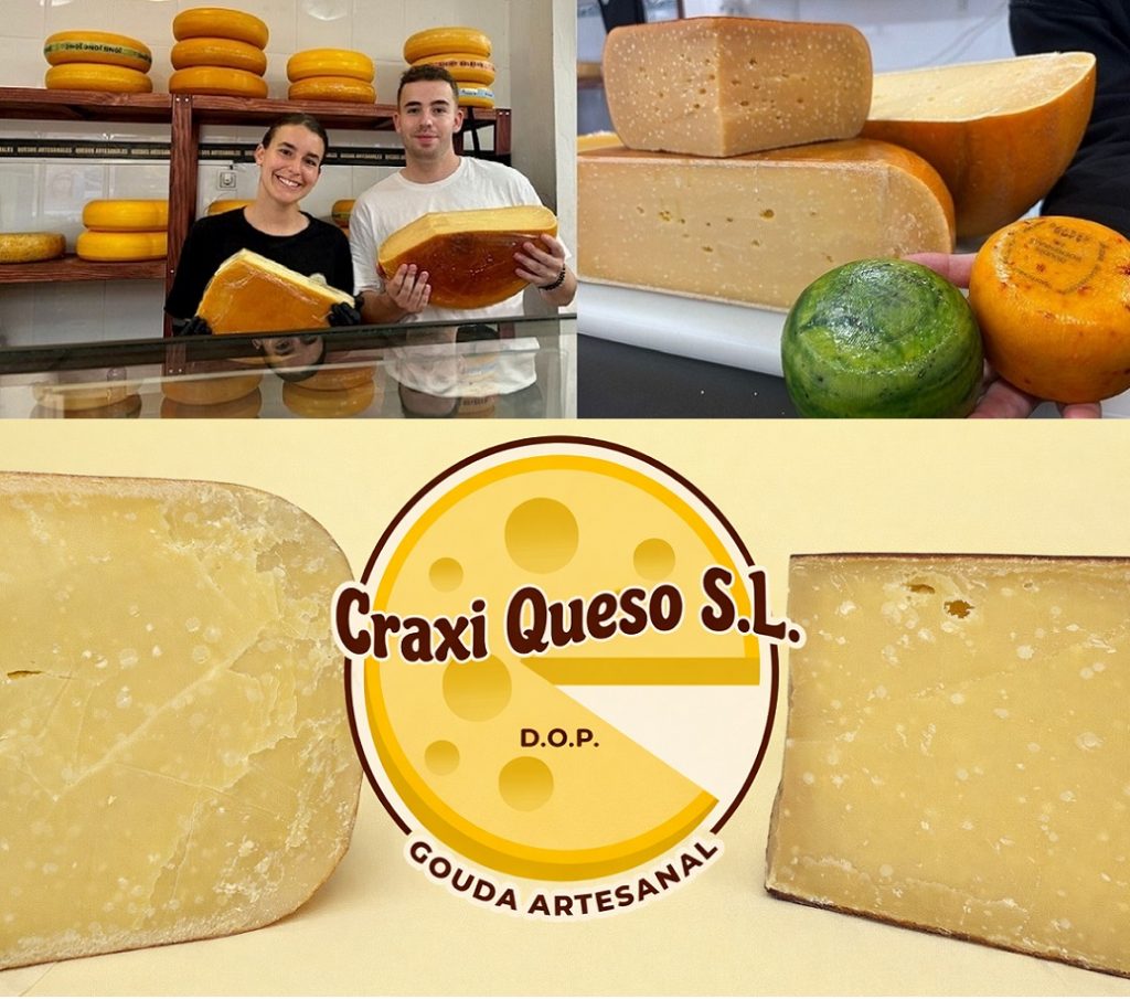 Queso Gouda Curado de Leche Cruda con 12 Meses de Curación Natural.
