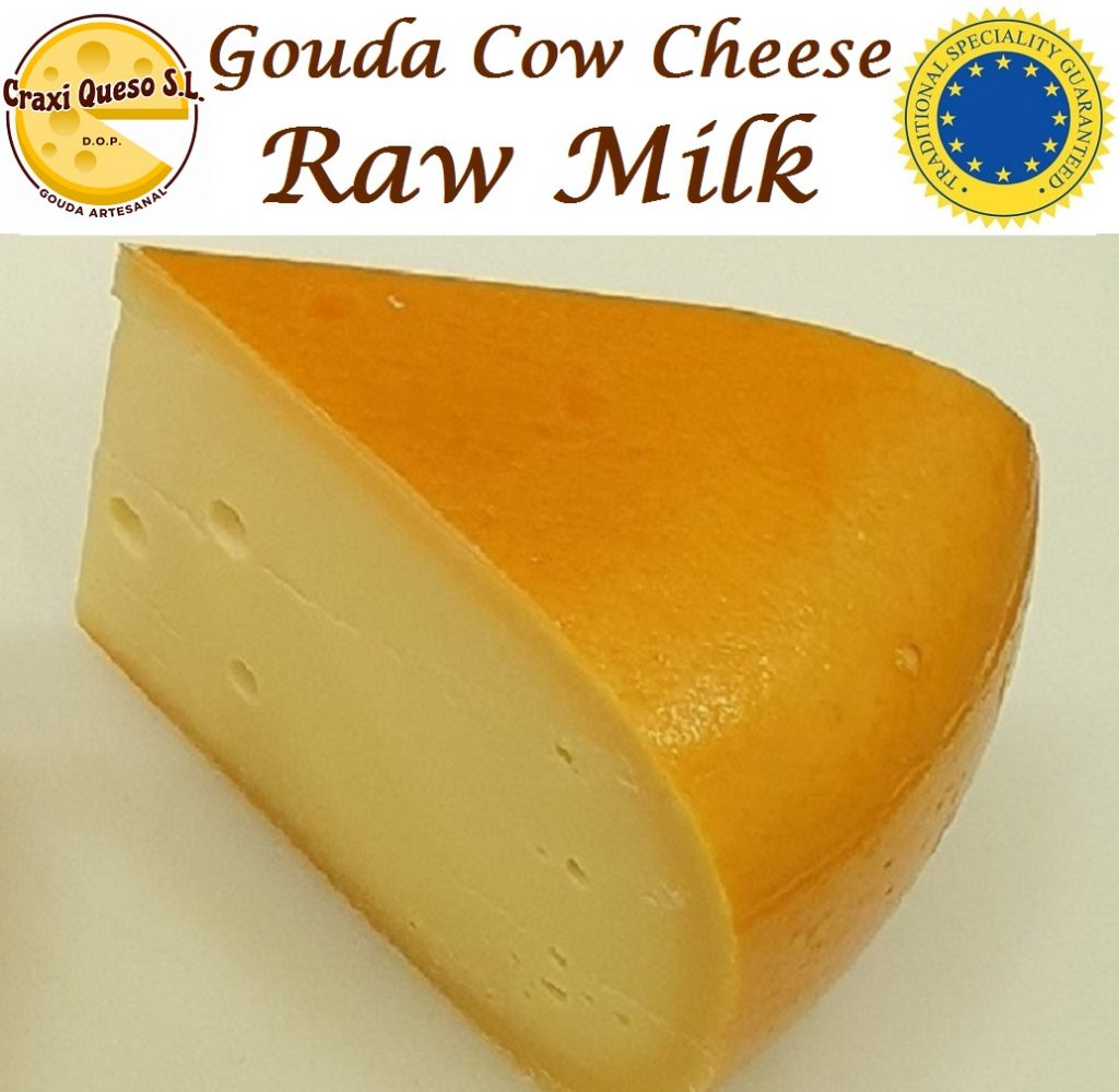 Selection Craxi Cheeses in Spain: artisanal Dutch Gouda cheeses made from raw cow's milk by master cheesemakers