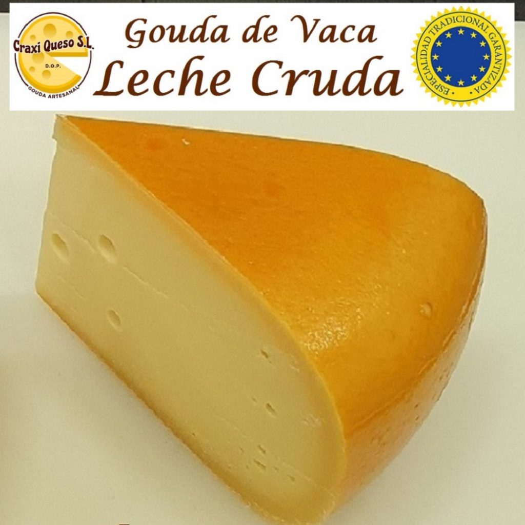 Selección Quesos Craxi en España: quesos Gouda holandeses artesanales de leche cruda de vaca elaborados por maestros queseros