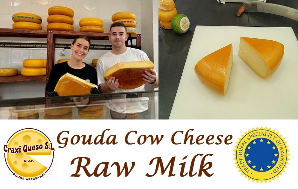 Artisanal Gouda cheese catalog featuring handcrafted Dutch Gouda varieties, aged selections, specialty flavors, and premium cheese.