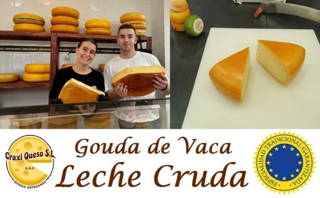 Catálogo de quesos Gouda Artesanales con variedades de Gouda holandés elaboradas a mano, selecciones curadas, sabores especiales y quesos premium.