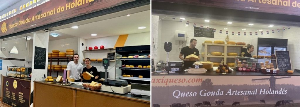 All Gouda cheeses listed in our Craxi catalog are available in our physical cheese shops in Malaga and online.