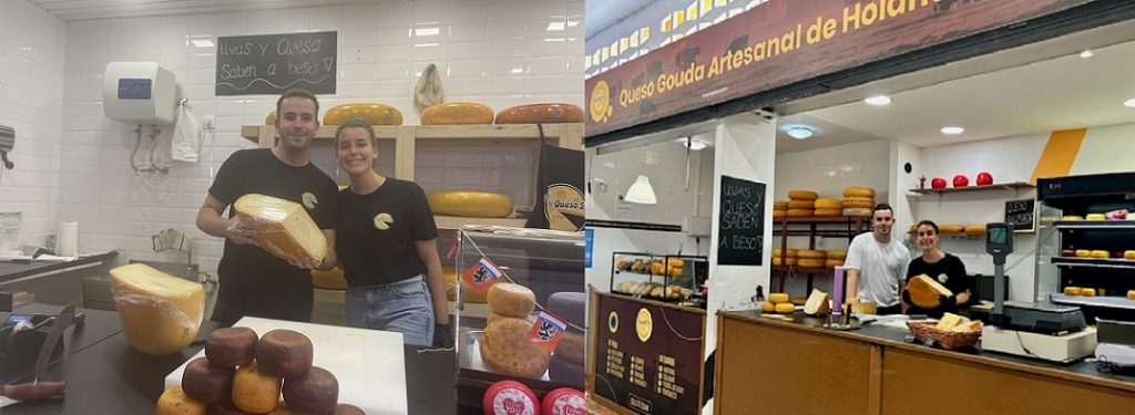 Authentic Dutch Gouda Farmhouse Cheese Delivered Chilled Across the Costa del Sol by Craxi cheese in Malaga