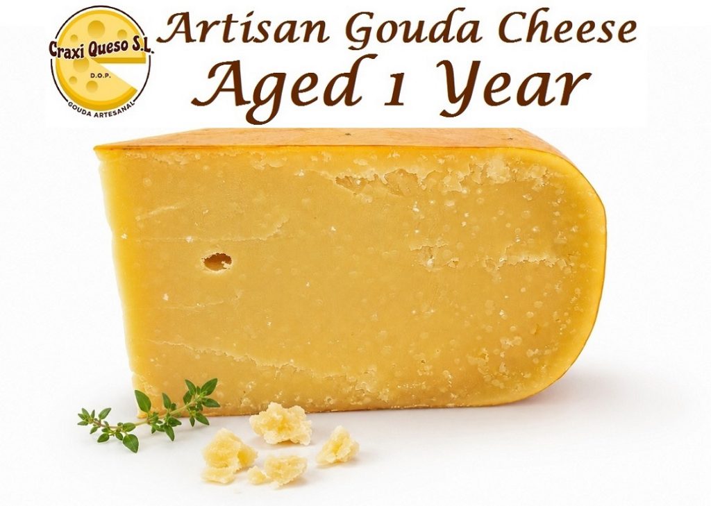 Artisan cheese made from raw cow's milk, naturally aged for 12 months
