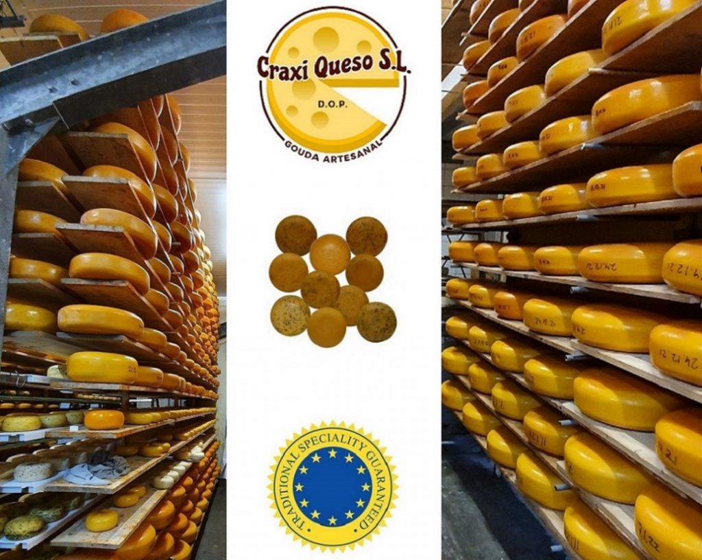 Craxi Queso has been a trusted supplier of authentic Gouda cheese from the Netherlands in Spain since 2021.